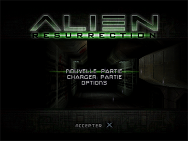 Alien: Resurrection - Screenshot - Game Title Image