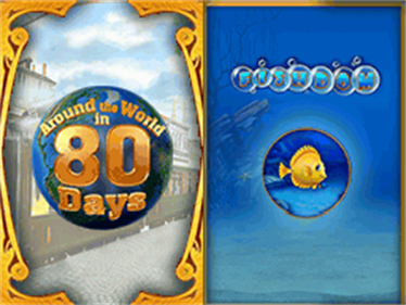 Um die Welt in 80 Tagen & Fishdom - Screenshot - Game Title Image