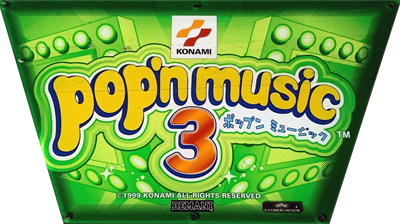 Pop'n Music 3 - Arcade - Marquee Image