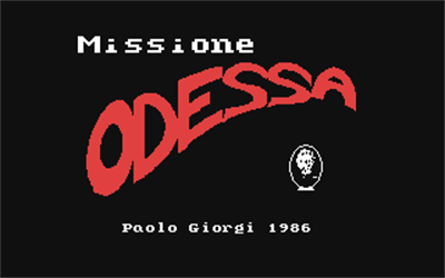 Missione Odessa - Screenshot - Game Title Image