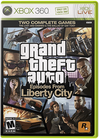 Grand Theft Auto: Episodes from Liberty City - Box - Front - Reconstructed