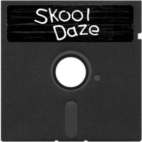 Skool Daze - Fanart - Disc Image