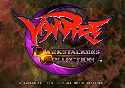 Vampire: Darkstalkers Collection - Screenshot - Game Title Image