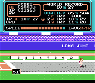 Track & Field - Screenshot - Gameplay Image