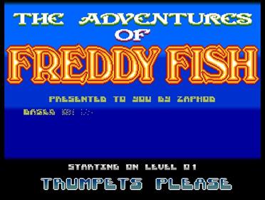 The Adventures of Freddy Fish - Screenshot - Game Title Image