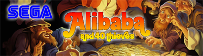 Ali Baba and 40 Thieves - Arcade - Marquee Image