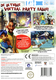 Academy of Champions: Soccer - Box - Back Image