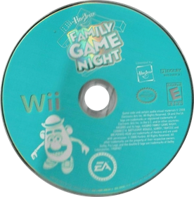 Hasbro Family Game Night - Disc Image