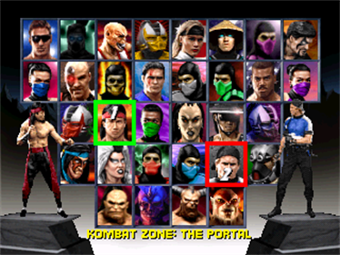 Mortal Kombat Trilogy - Screenshot - Game Select Image