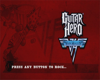 Guitar Hero: Van Halen - Screenshot - Game Title Image