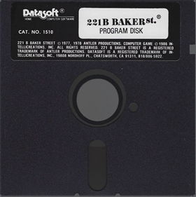 221 B Baker St. - Disc Image