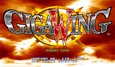 Giga Wing - Screenshot - Game Title Image