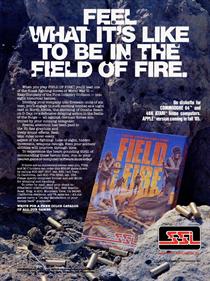 Field of Fire - Advertisement Flyer - Front Image