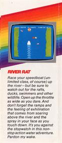 River Rat - Advertisement Flyer - Front Image