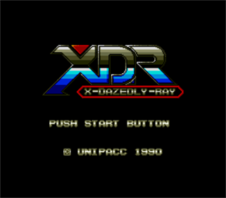 XDR: X-Dazedly-Ray - Screenshot - Game Title
