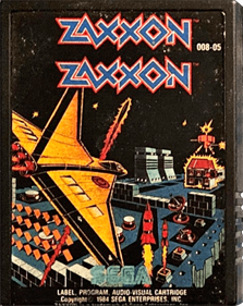 Zaxxon (SEGA) - Cart - Front Image