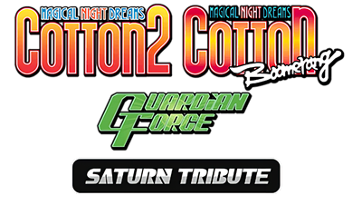 Cotton Guardian Force Saturn Tribute - Clear Logo Image