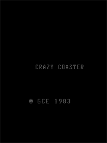 3D Crazy Coaster - Screenshot - Game Title Image