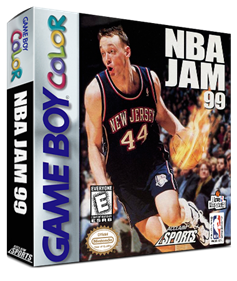 NBA Jam 99 - Box - 3D Image