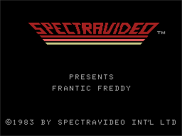 Frantic Freddy - Screenshot - Game Title Image