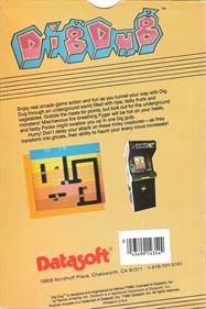 Dig Dug - Box - Back Image