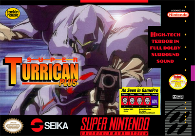 Super Turrican Plus - Fanart - Box - Front Image