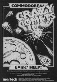 Crazy Comets - Advertisement Flyer - Front Image