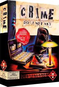 Crime Does Not Pay - Box - 3D Image