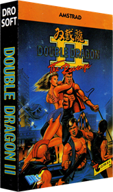 Double Dragon II: The Revenge (Dro Soft) - Box - 3D Image