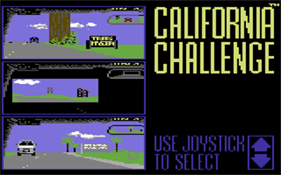 Test Drive II Scenery Disk: California Challenge - Screenshot - Game Select Image