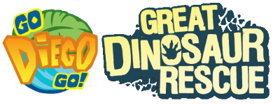Go, Diego, Go! Great Dinosaur Rescue - Clear Logo Image