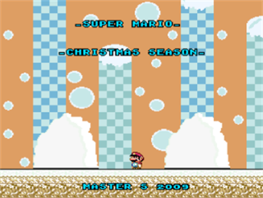 Super Mario: Christmas Season - Screenshot - Game Title Image