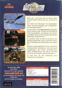 Speed Busters - Box - Back Image