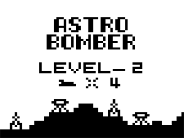 Astro Bomber - Screenshot - Game Title Image