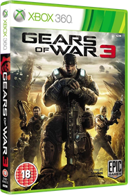 Gears of War 3 - Box - 3D Image