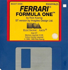 Ferrari Formula One - Disc Image