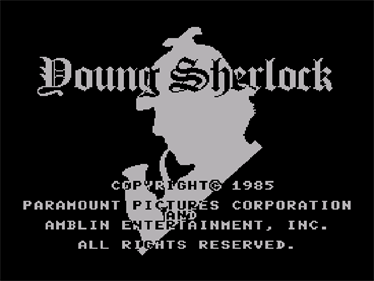 Young Sherlock: The Legacy of Doyle - Screenshot - Game Title Image