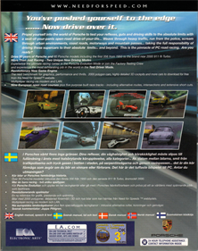 Need for Speed: Porsche Unleashed - Box - Back Image