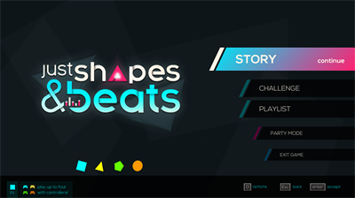 Just Shapes & Beats  - Screenshot - Game Select Image