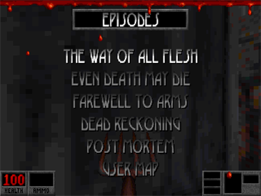 Blood - Screenshot - Game Select Image