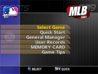 MLB 2002 - Screenshot - Game Title Image