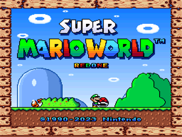 Super Mario World Redone: Luigi Version - Screenshot - Game Title Image