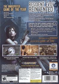 Resident Evil 4 (2005) - Box - Back Image