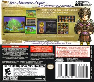 Dragon Quest IX: Sentinels of the Starry Skies - Box - Back Image
