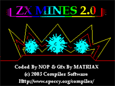 ZX MINES 2 - Screenshot - Game Title Image