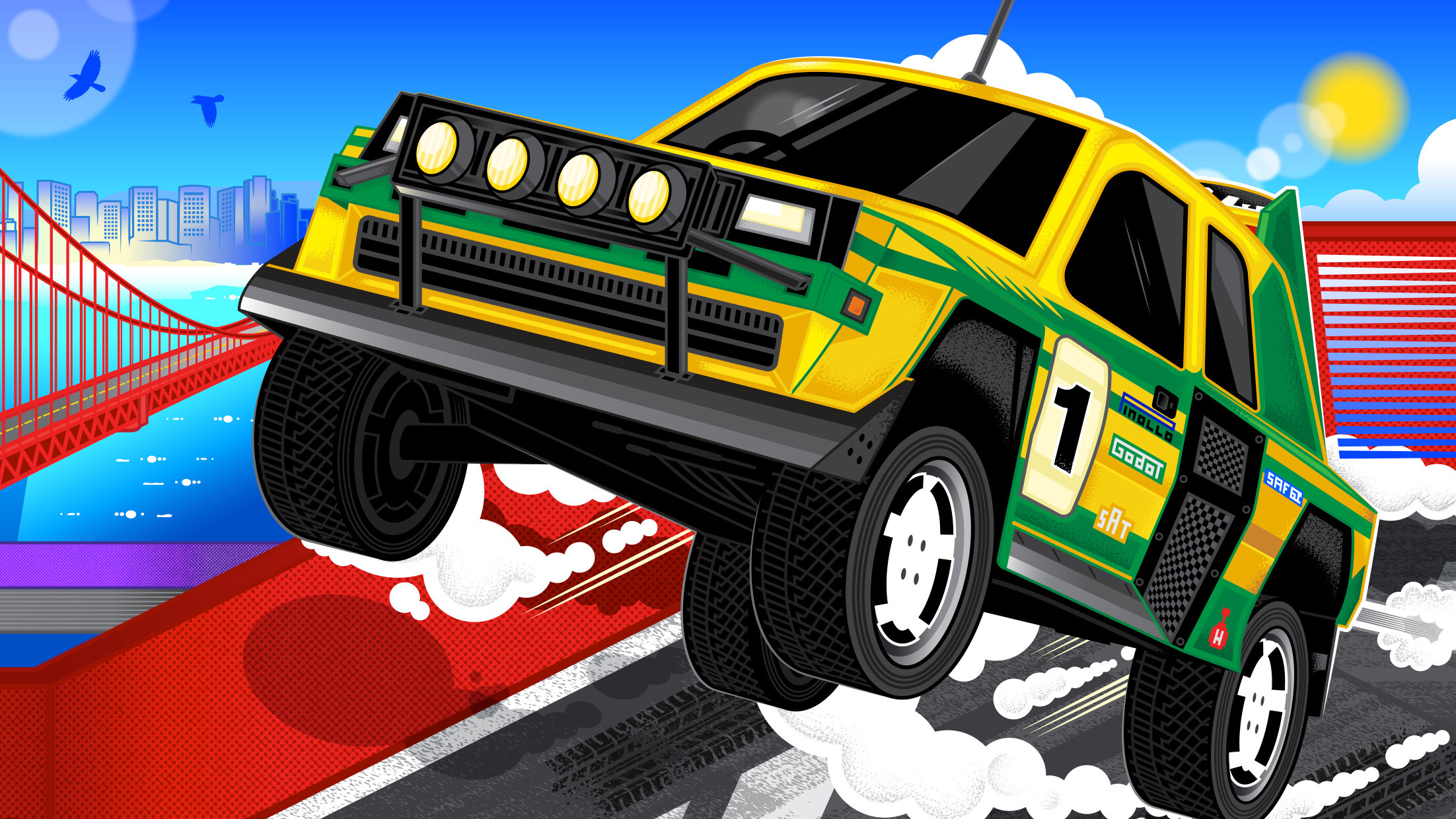Parking Garage Rally Circuit