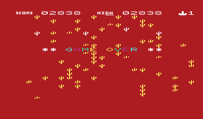 Exterminator - Screenshot - Game Over Image