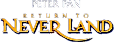 Disney's Peter Pan: Return to Never Land - Clear Logo Image