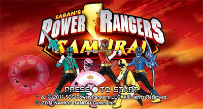 Power Rangers Samurai - Screenshot - Game Title Image