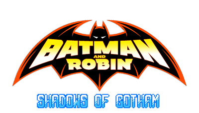 Batman and Robin: Shadows of Gotham - Clear Logo Image